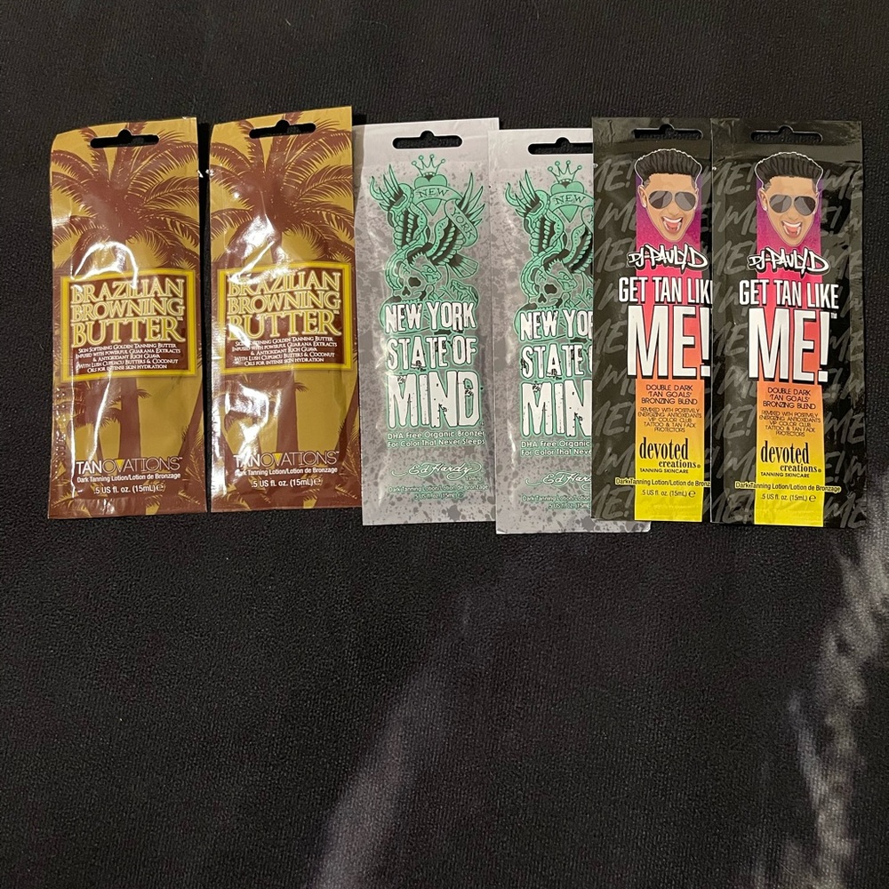 Tanning Lotion Sample Pack